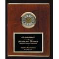 Rosewood Piano Finish Clock Plaque